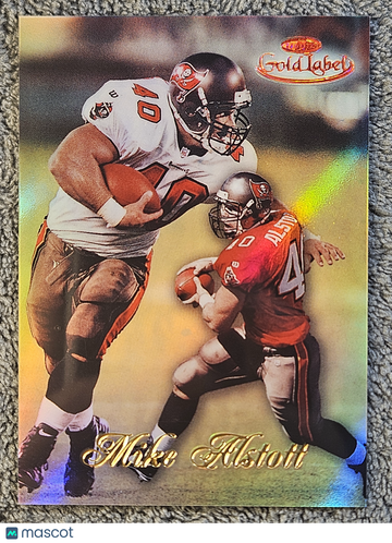 1998 Topps Gold Label Mike Alstott #74 Red /100 HOF