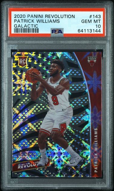 PATRICK WILLIAMS REVOLUTION GALACTIC ROOKIE PSA 10