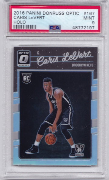 2016 Caris LeVert Optic Holo PSA 9