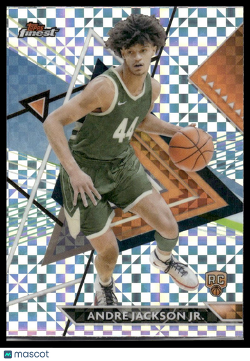 2023-24 Finest Andre Jackson Jr. #196 Checkerboard Refractors RC
