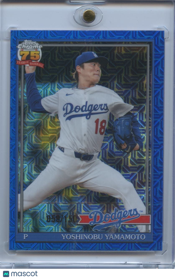 2026 Topps Yoshinobu Yamamoto Chrome Topps