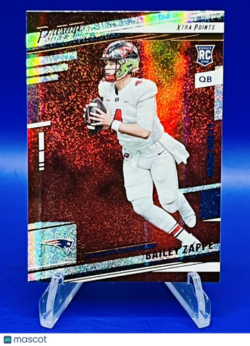 2022 Panini Prestige Bailey Zappe #394 Galaxy Rookie New England Patriots