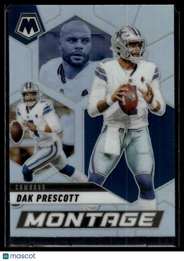 2025 Panini Mosaic Dak Prescott #20 Montage Silver