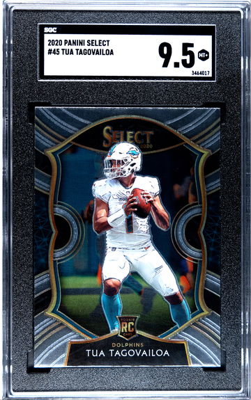 2020 Panini Select Tua Tagovailoa SGC 9.5