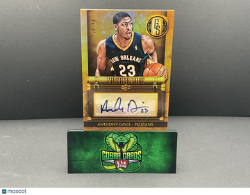 2014 2013-14 Panini Gold Standard Anthony Davis #36 Mother Lode /49