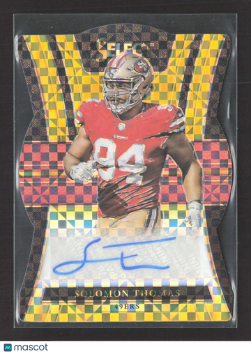 2018 Panini Select Prizm Solomon Thomas #RS-ST Tie-Dye /10