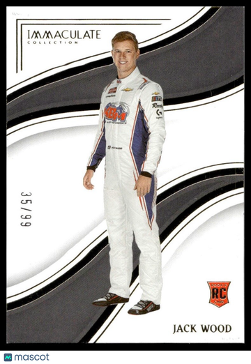 2023 Panini Chronicles Jack Wood #39 Immaculate SN