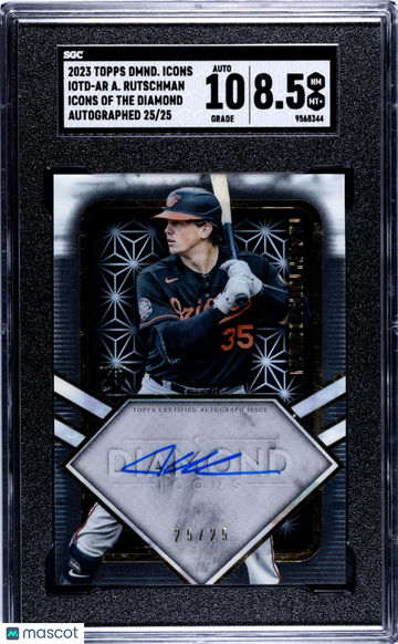2023 Topps Diamond Icons Adley Rutschman #IOTD-AR Of The Autograph SGC 8.5 Auto 10