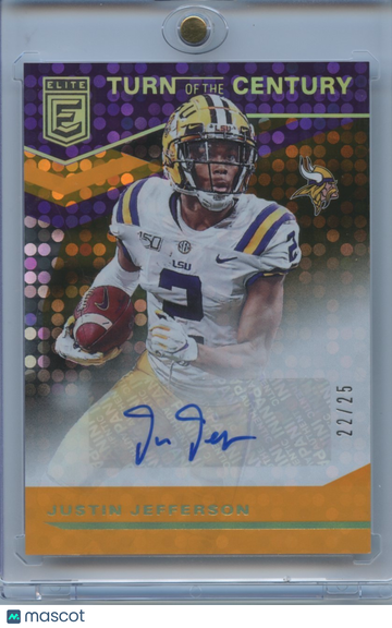 2020 Justin Jefferson Rookie Panini Authentic