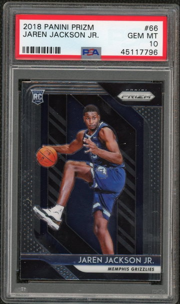 Jaren Jackson Jr 2018 Prizm Rookie PSA 10
