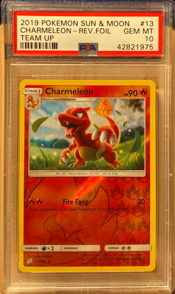 Pokemon/Pokémon - 2019 Team-up Charmelon Reverse Holo