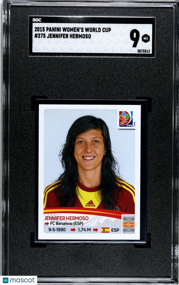 2015 Panini FIFA Women's World Cup Canada Album Stickers Jennifer Hermoso SGC 9