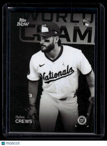 2025 Topps Black & White Dylan Crews #051