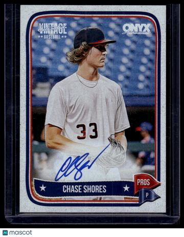 2024 Onyx Vintage Extended Chase Shores #VACHSH Autographs AU