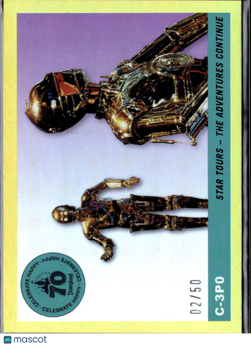 2025 Topps Star Wars Star Tours – The Adventures Continue 02/50 #T55-13