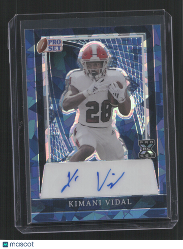 2024 Pro Set KIMANI VIDAL #PA-KV1 /10 AUTO RC SN,AU,RC