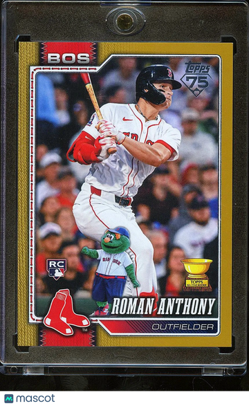 Roman Anthony 2026 Topps Series One RC Gold Boston Red Sox