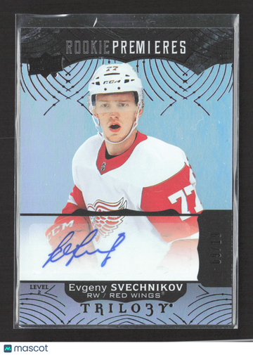 2018 Upper Deck Trilogy Rookie Premieres Evgeny Svechnikov #109 Level