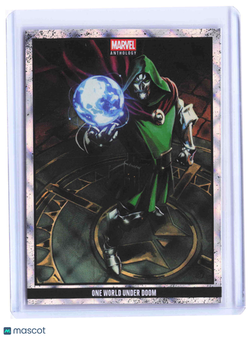 2025 Panini Marvel Anthology Silver Prizm Doctor Doom 143/200 #100 Trading Card