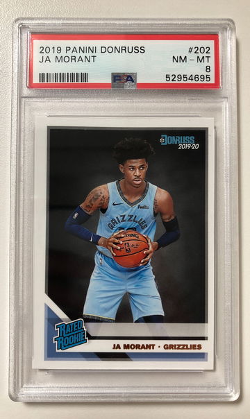 2019 Donruss - Ja Morant - Rated Rookie PSA 8