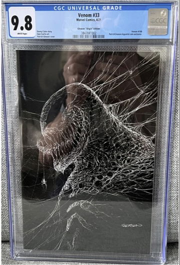 Venom 33 virgin edition CGC 9.8