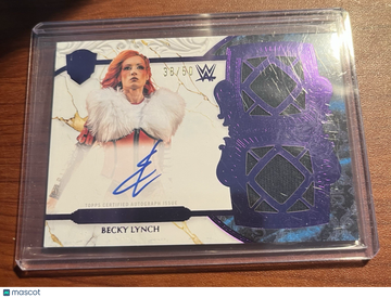 2025 Topps Becky Lynch #Res-bly Purple Memorabilia
