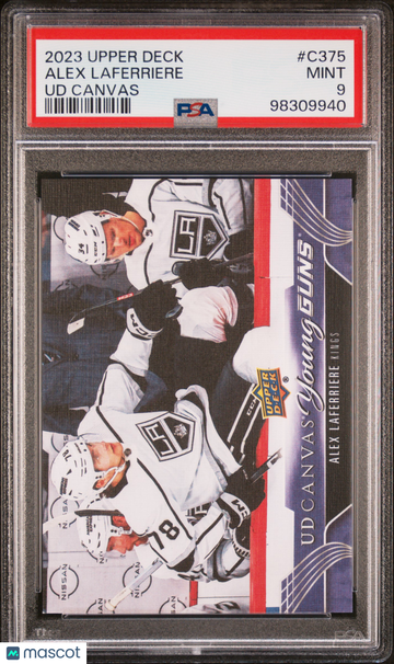 2023-24 Upper Deck UD Canvas Alex Laferriere #C375 PSA 9