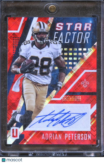 2017 Panini Unparalleled Star Factor Adrian Peterson #SF-AP /10