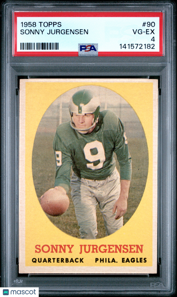 Sonny Jurgensen 1958 Topps PSA 4