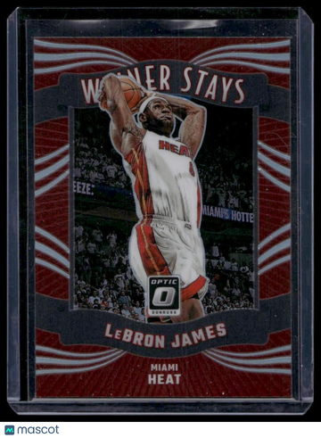 2023-24 Donruss Optic LeBron James #2 Winner Stays Holo