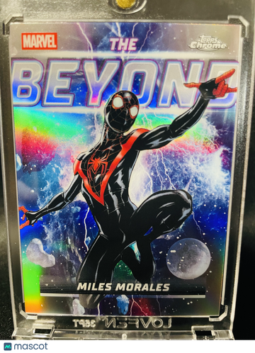2026 Topps Chrome Marvel Comics The Beyond Miles Morales Spider-Man #TB-05