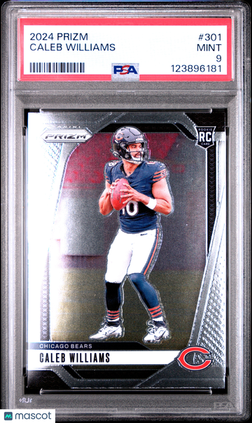 2024 Panini Prizm Caleb Williams #301 Rookie PSA 9