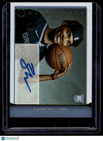 2021-22 Panini Photogenic Ziaire Williams #RS-ZWI Rookie Signatures AU