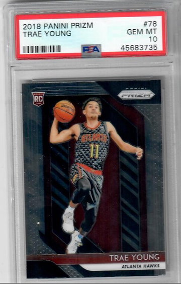 2018 Panini Prizm 78 Trae Young