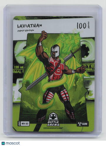 Bo Jackson Battle Arena Update Laviathan Glow First Edition #MIX-322
