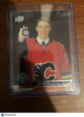 2023-24 Upper Deck Jakob Pelletier #744 Clear Rookie
