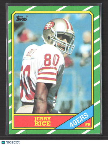 1986 Topps Jerry Rice #161