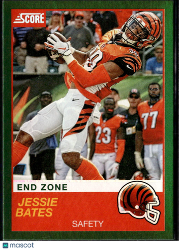 2019 Panini Score Jessie Bates #97 Green
