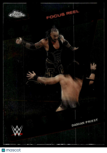 2026 Topps Chrome WWE Damian Priest #FR-30 Focus Reel