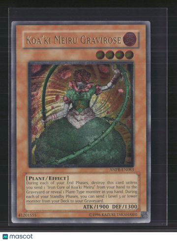 Ancient Prophecy Koa'ki Meiru Gravirose Ultimate Rare