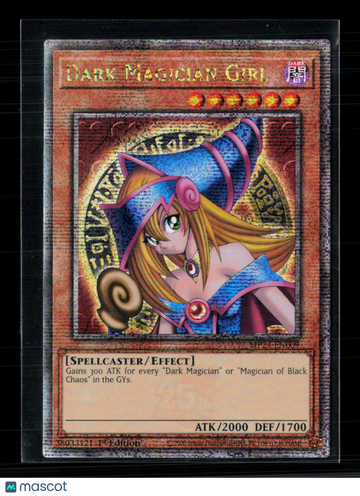 2024 25th Anniversary Tin: Dueling Mirrors Dark Magician Girl Quarter Century Secret Rare 1st Edition