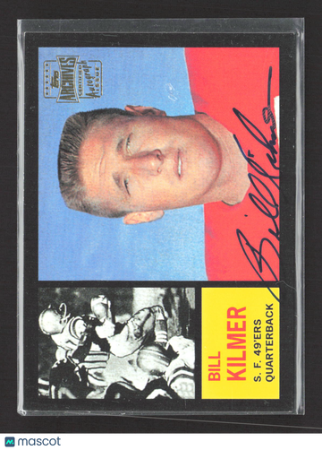 2001 Topps Archives Bill Kilmer #151