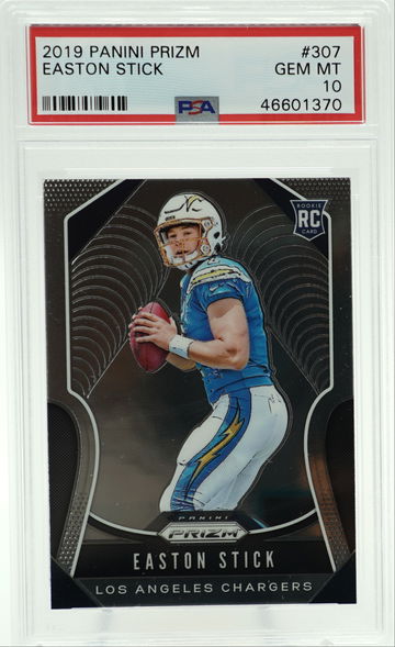 2019 Panini Prizm Easton Stick  PSA 10