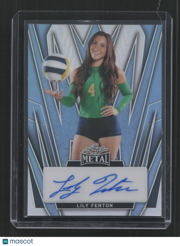 2024 Women of Sport LILY FENTON #BA-LF1 4/4 AUTO BLUE REFRACTOR SN,/4,AU