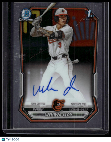 2026 Bowman Wehiwa Aloy #CPA-WA Chrome Prospect Autographs AU