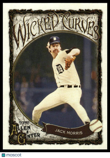 2025 Topps Allen & Ginter - Wicked Curves Jack Morris #WC-28