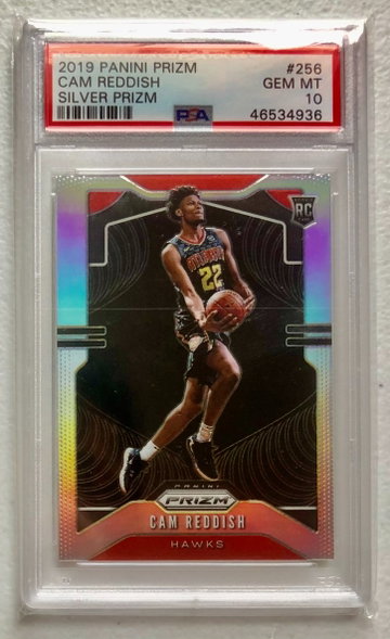 2019 Cam Reddish Silver Prizm PSA 10