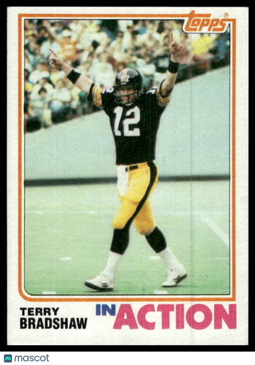 1982 Topps Terry Bradshaw #205