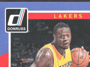 2015 Donruss The Rookies Julius Randle #6 Press Proof Blue /99