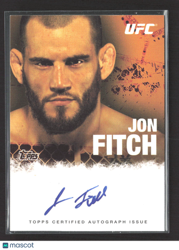 2010 Topps UFC Jon Fitch #FA-JF